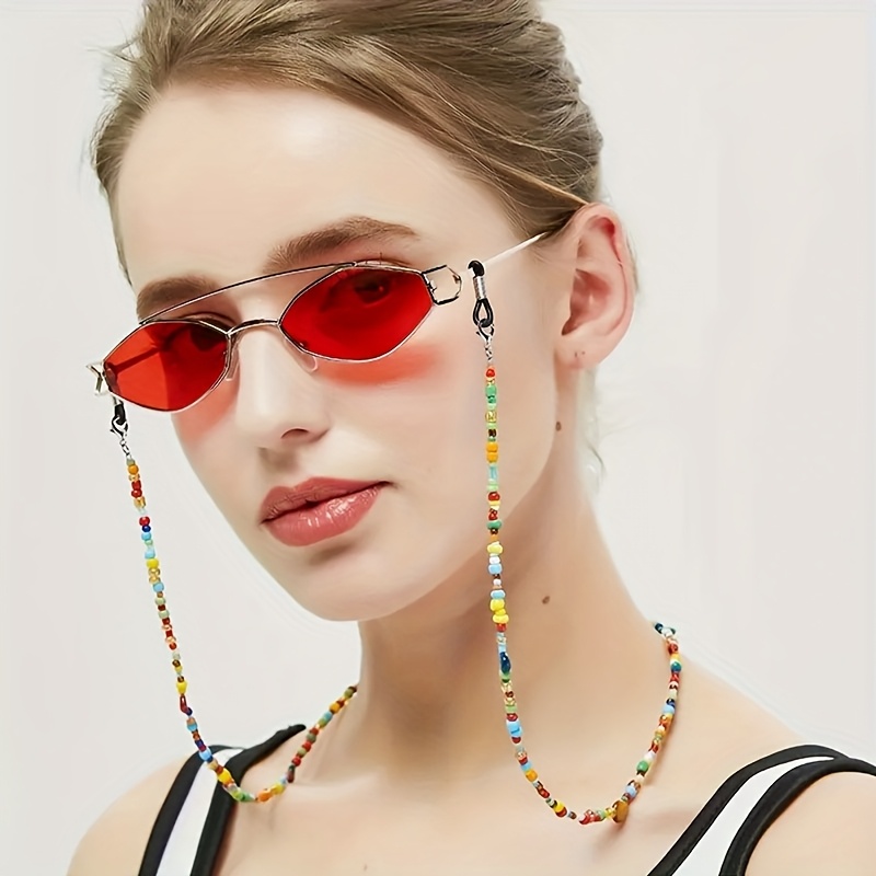 Boho Beaded Glasses Lanyard St - Mask Lanyard Adjustable incelemesi ve fiyatı