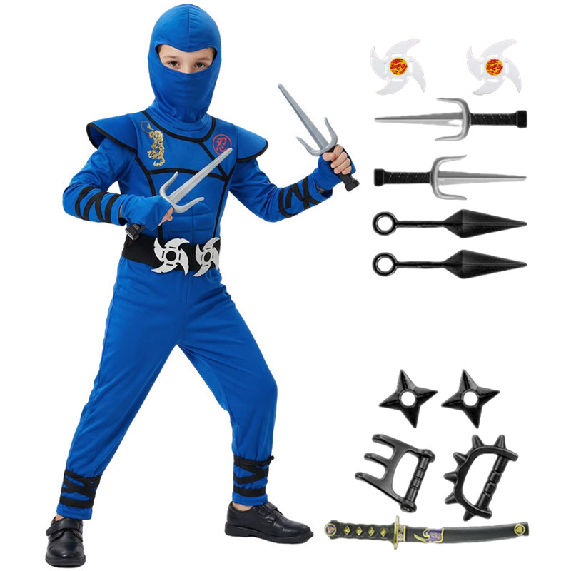 Black and Blue Ninja Costume f - Black Face Mask Pack incelemesi ve fiyatı