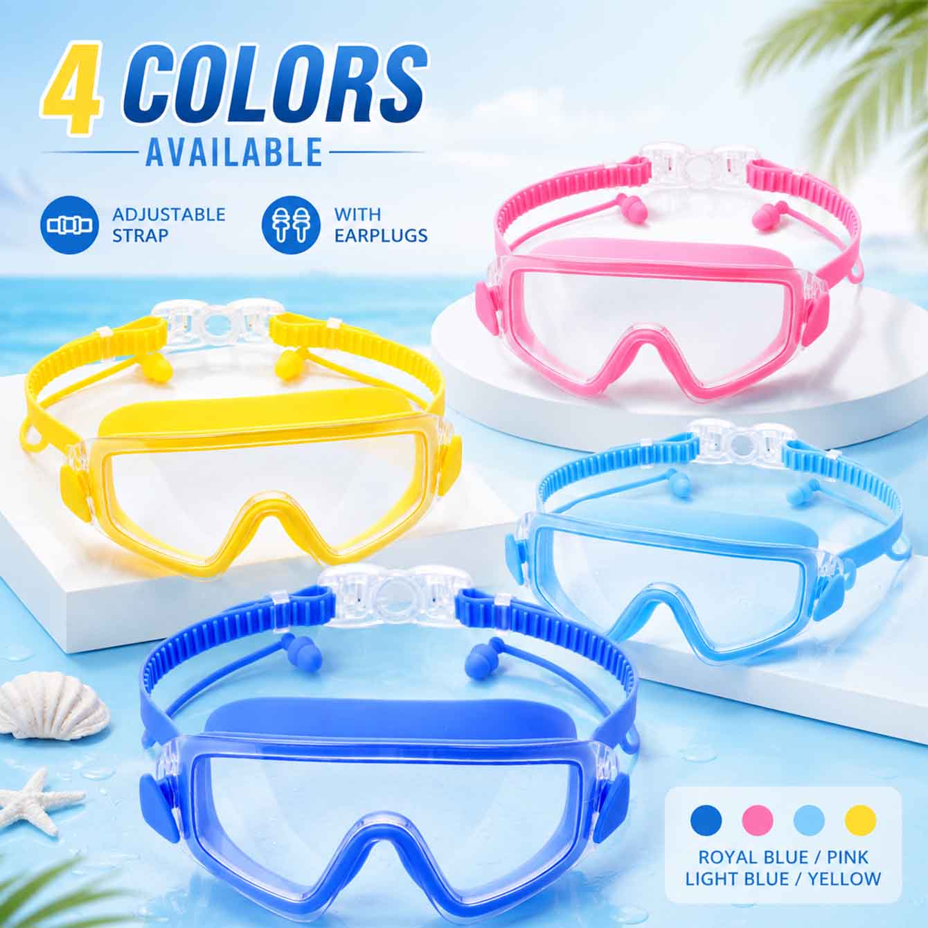 1PC Swim Goggles Snorkel Divin - Anti Pollution Mask incelemesi ve fiyatı