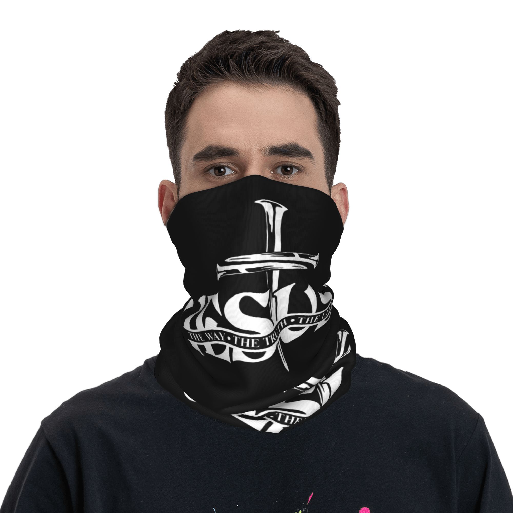 Custom Jesus The Way The Truth - Neck Gaiter Face Cover incelemesi ve fiyatı