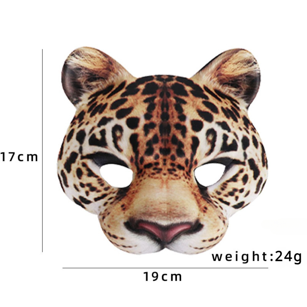 3D Animal Mask Halloween Masqu - Respirator Half Face incelemesi ve fiyatı