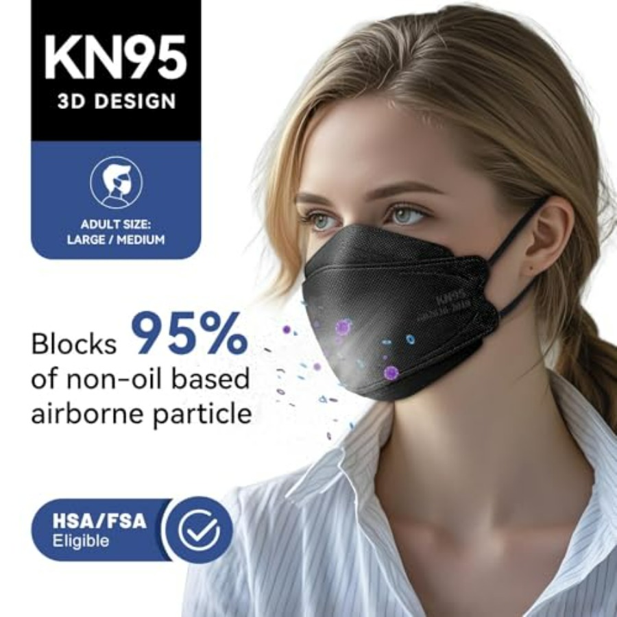KN95 Face Mask Disposable Adul - Kn95 Respirator Mask incelemesi ve fiyatı