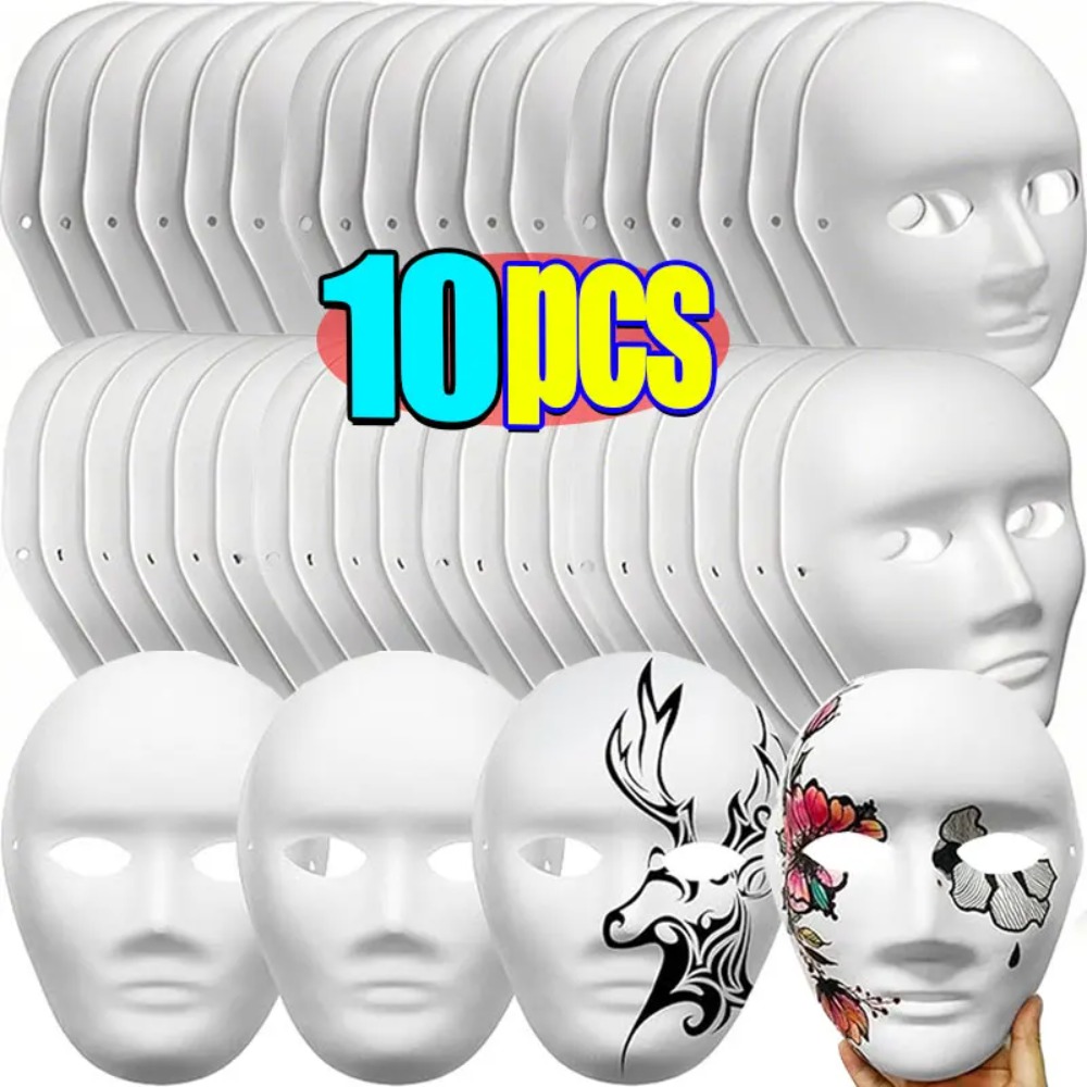 1/10Pcs DIY Full Face Masks Pa - Respirator Half Face incelemesi ve fiyatı