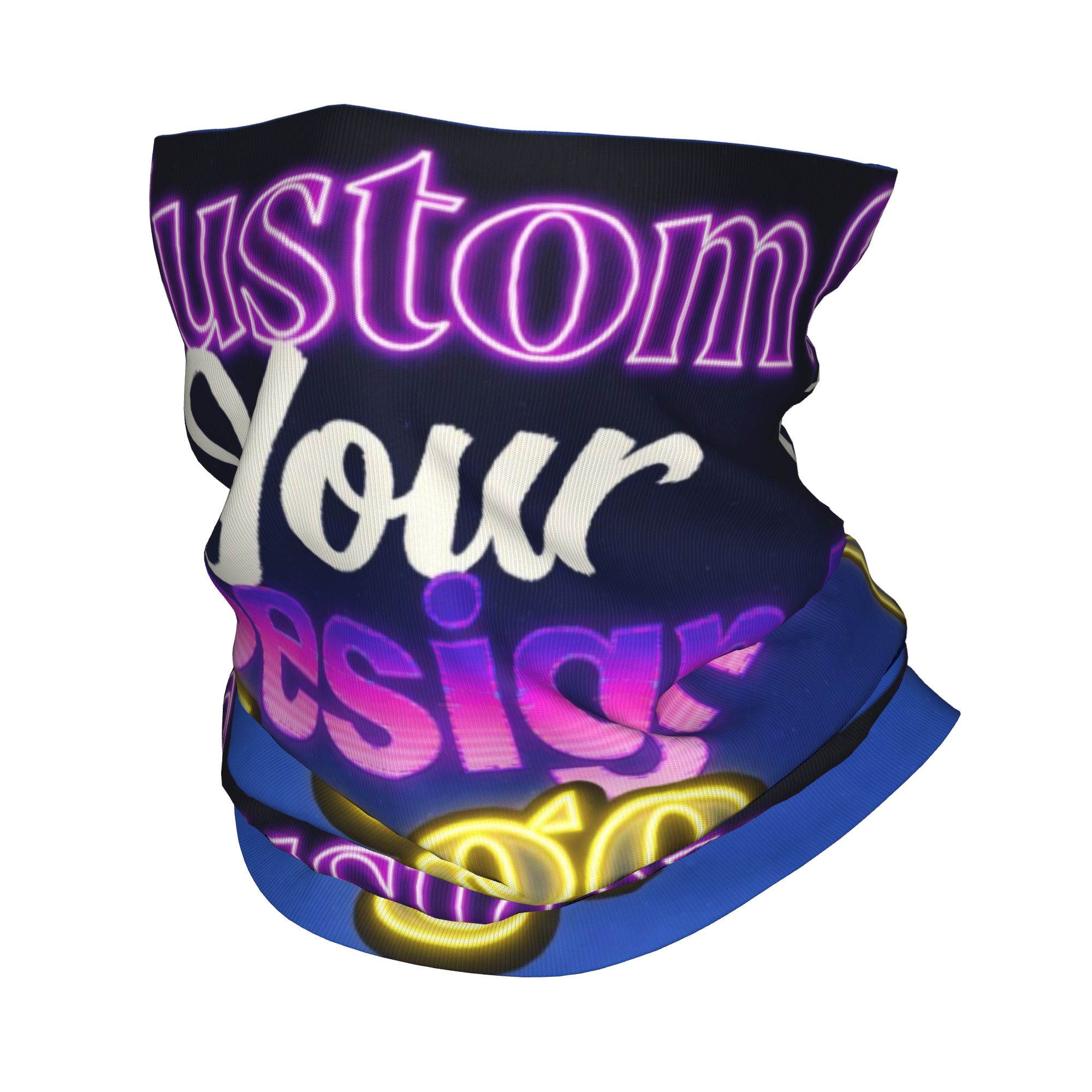 Custom Custom Your Design Logo - Neck Gaiter Face Cover incelemesi ve fiyatı