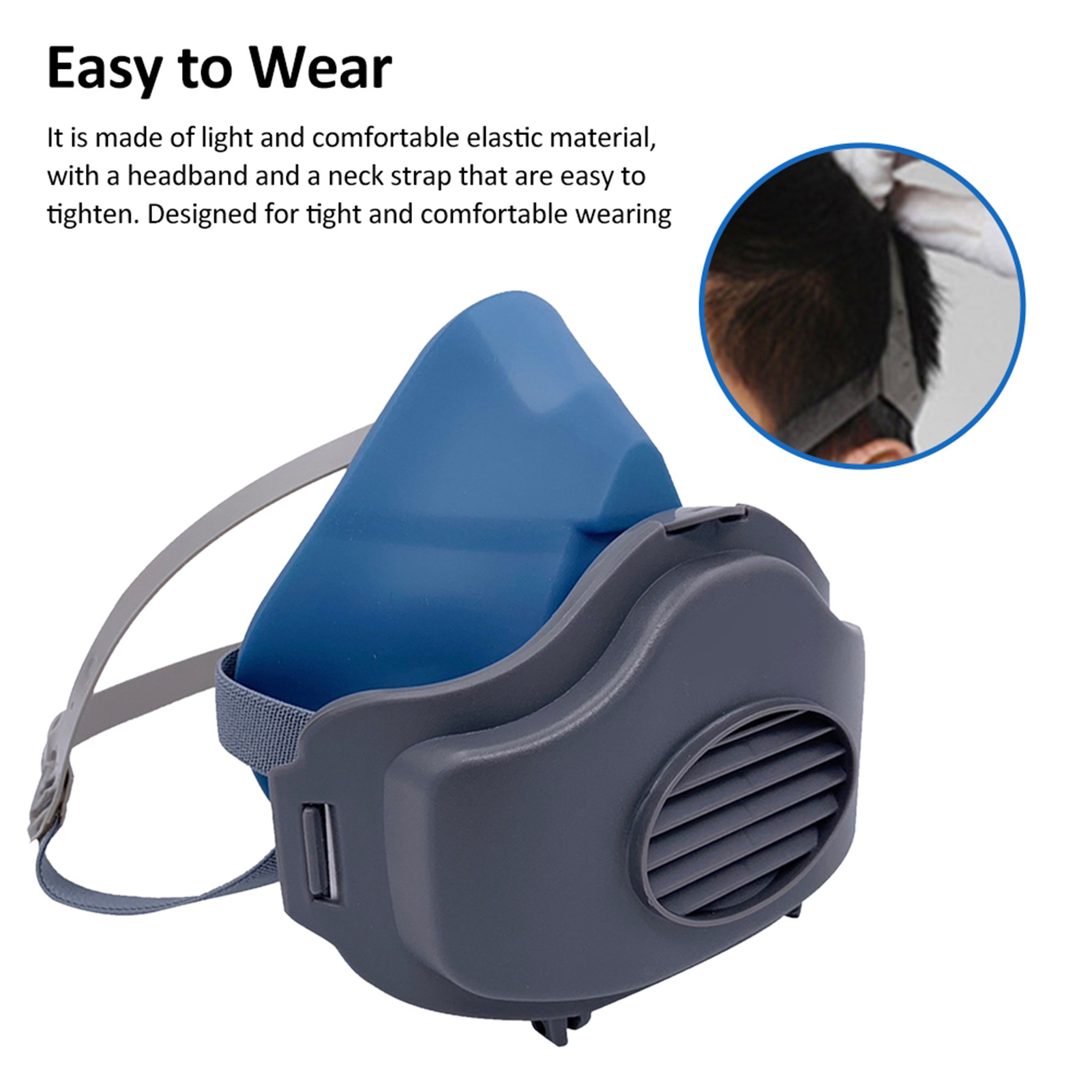 3200 Dust Mask Reusable Half F - Kn95 Respirator Mask incelemesi ve fiyatı