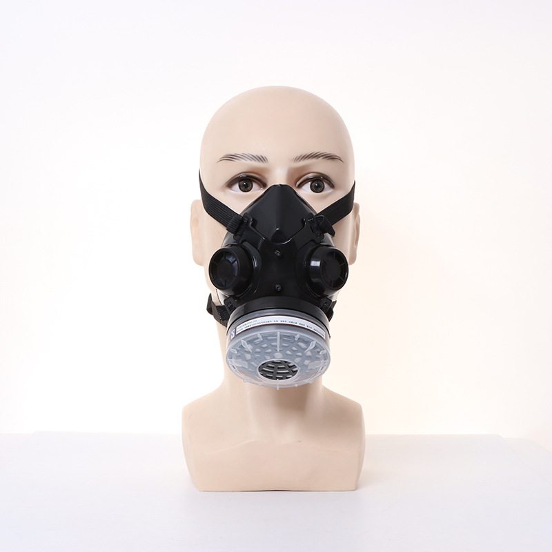 New Half Face Black Gas Mask R - Dust Mask Construction incelemesi ve fiyatı