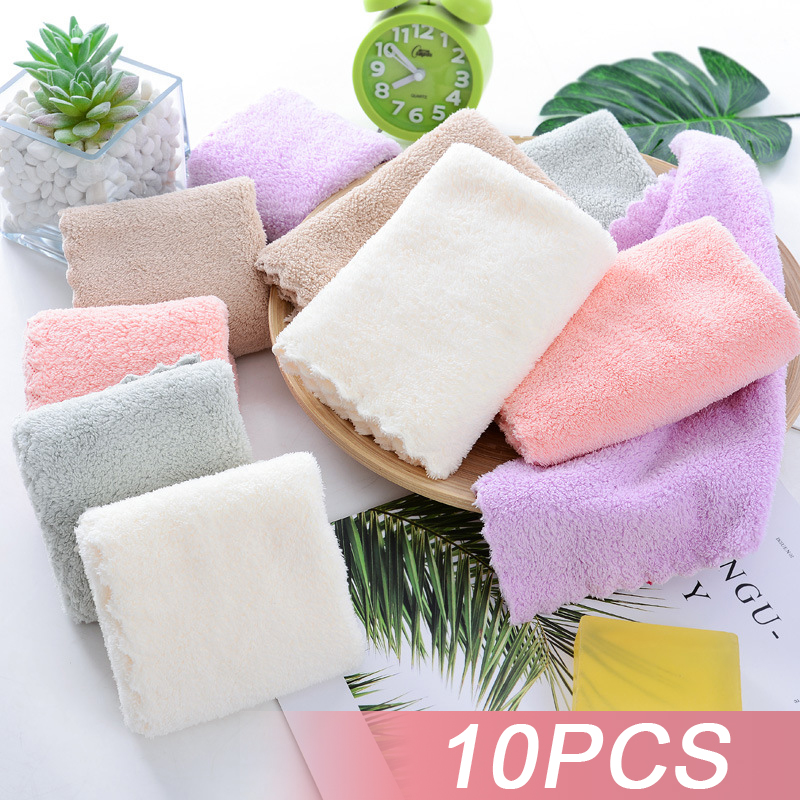 10Pcs Thickened Microfiber Hig - Cloth Face Mask Washable incelemesi ve fiyatı