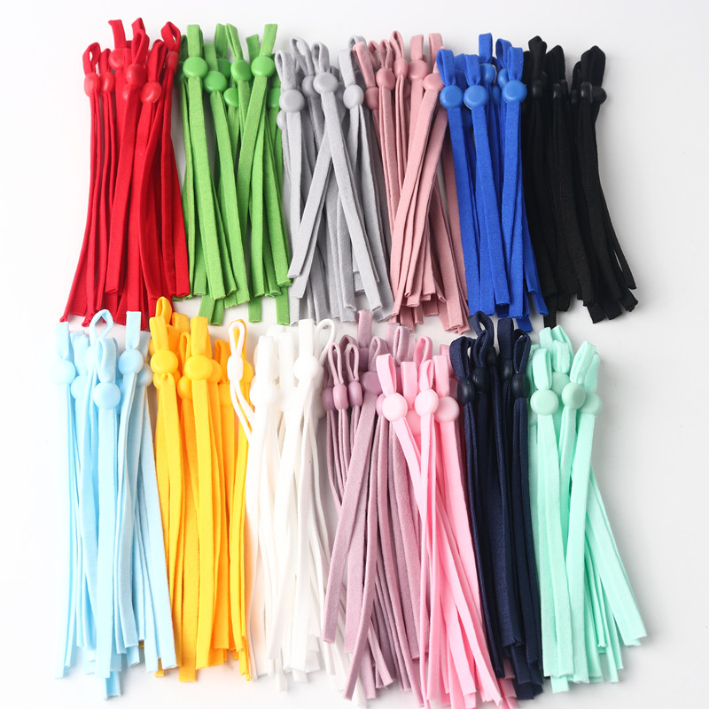 50Pcs Mask Elastic Band Color  - Mask Lanyard Adjustable incelemesi ve fiyatı