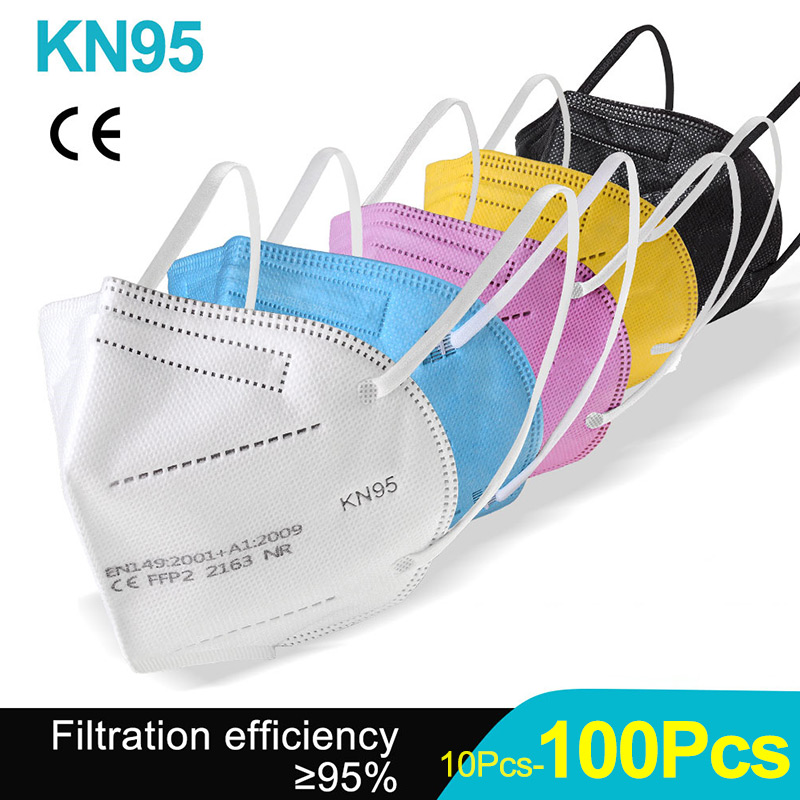 10-100Pcs FFP2 Masks KN95 Masc - Kn95 Respirator Mask incelemesi ve fiyatı