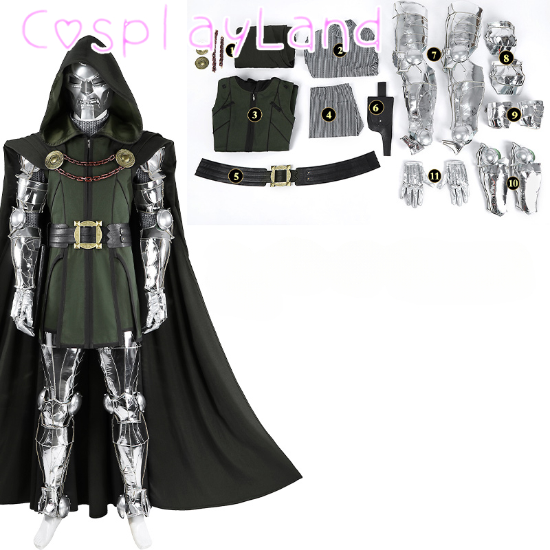 Black Doom Cosplay Costume Adu - Black Face Mask Pack incelemesi ve fiyatı
