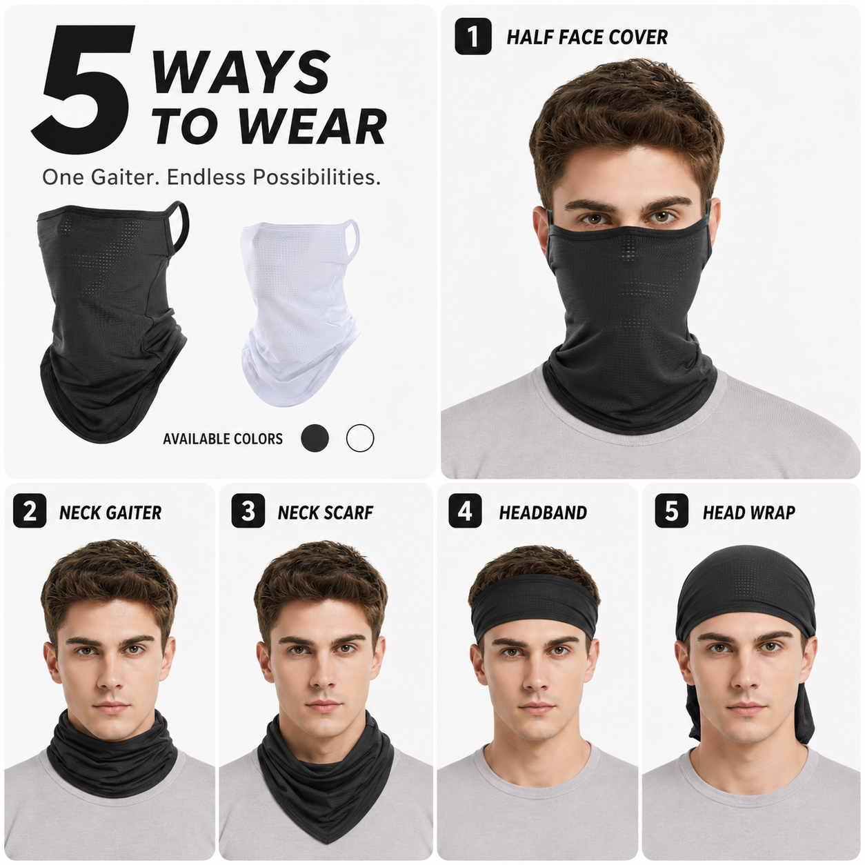 Breathable Quick-Dry Neck Gait - Respirator Half Face incelemesi ve fiyatı