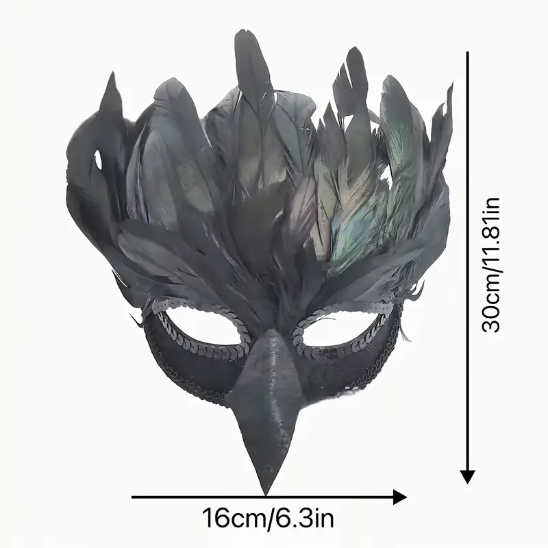 Black Feather Raven Half Face  - Respirator Half Face incelemesi ve fiyatı