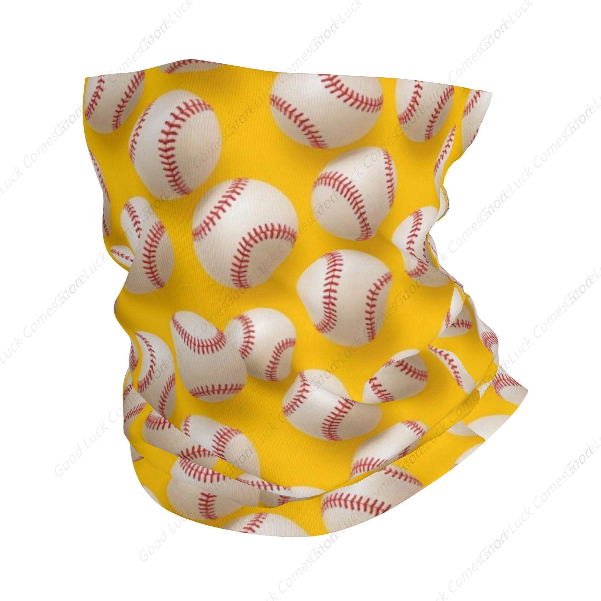 Yellow Softball Neck Gaiter Fa - Neck Gaiter Face Cover incelemesi ve fiyatı
