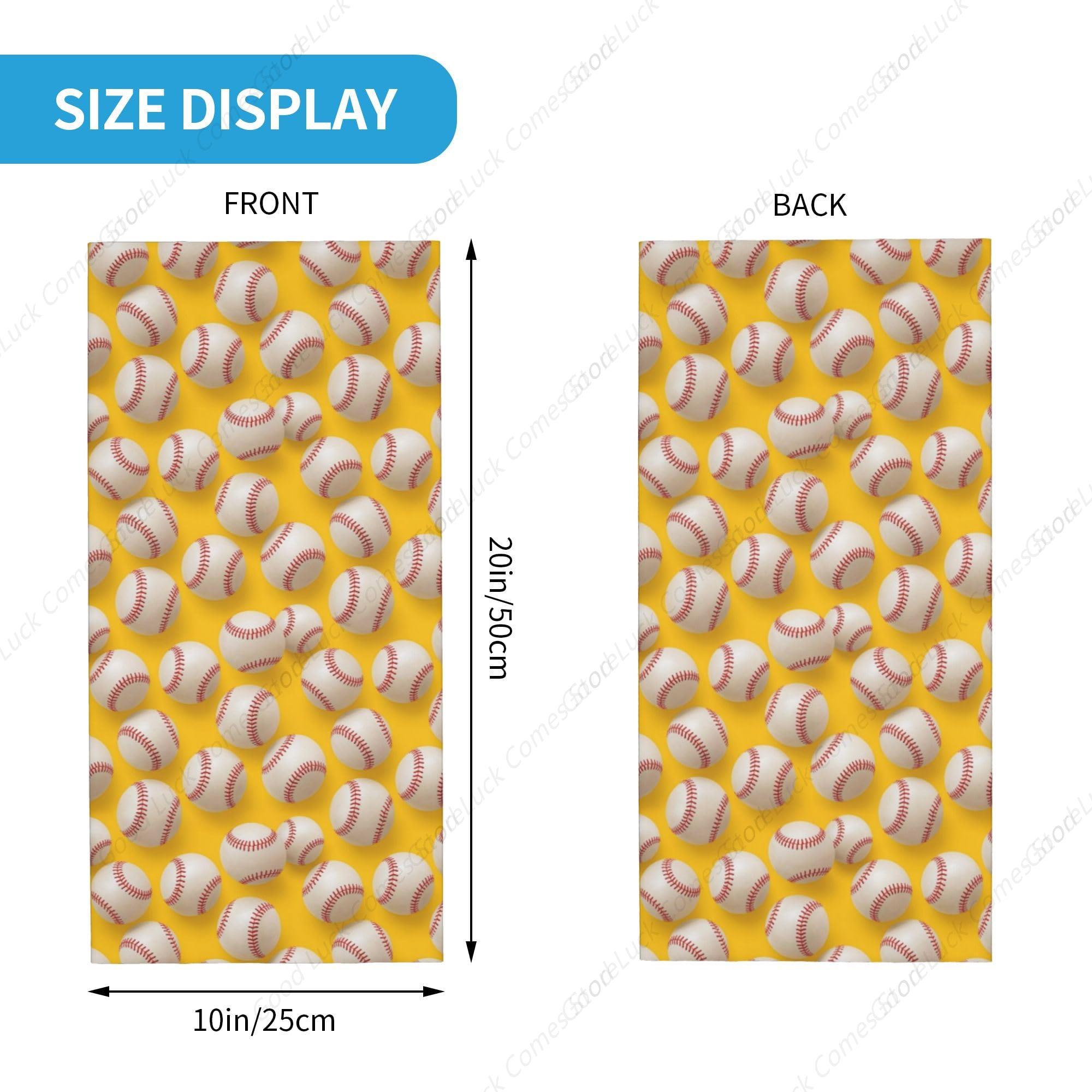Yellow Softball Neck Gaiter Fa - Neck Gaiter Face Cover incelemesi ve fiyatı