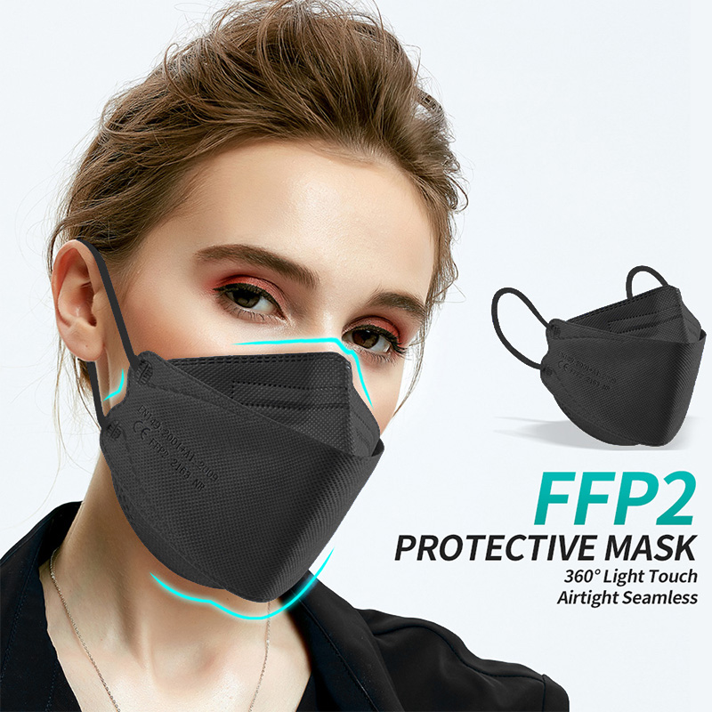 10-200pcs ffp2 mascarillas CE  - Anti Pollution Mask incelemesi ve fiyatı