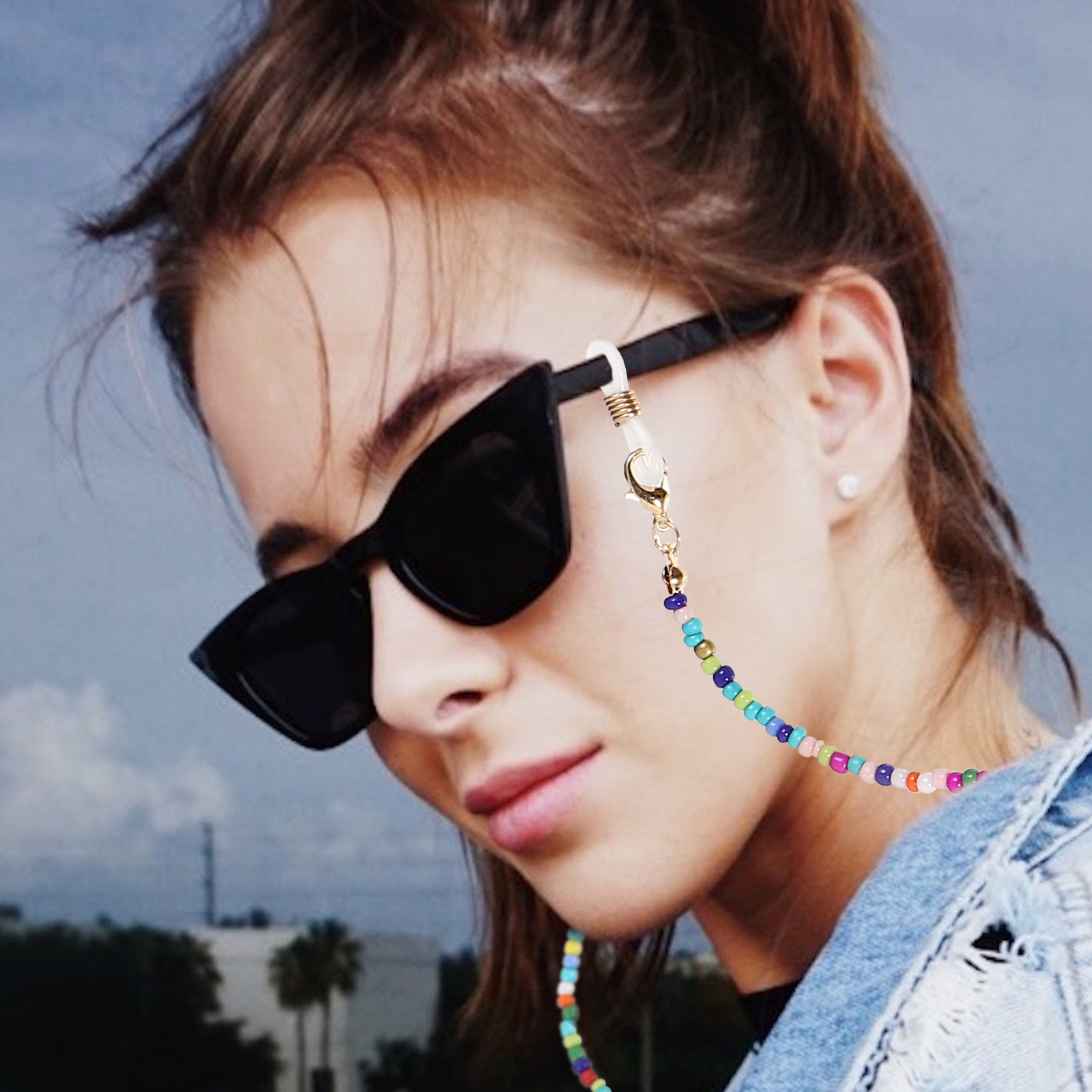5Pcs Glasses Chain for Women B - Mask Chain Holder incelemesi ve fiyatı
