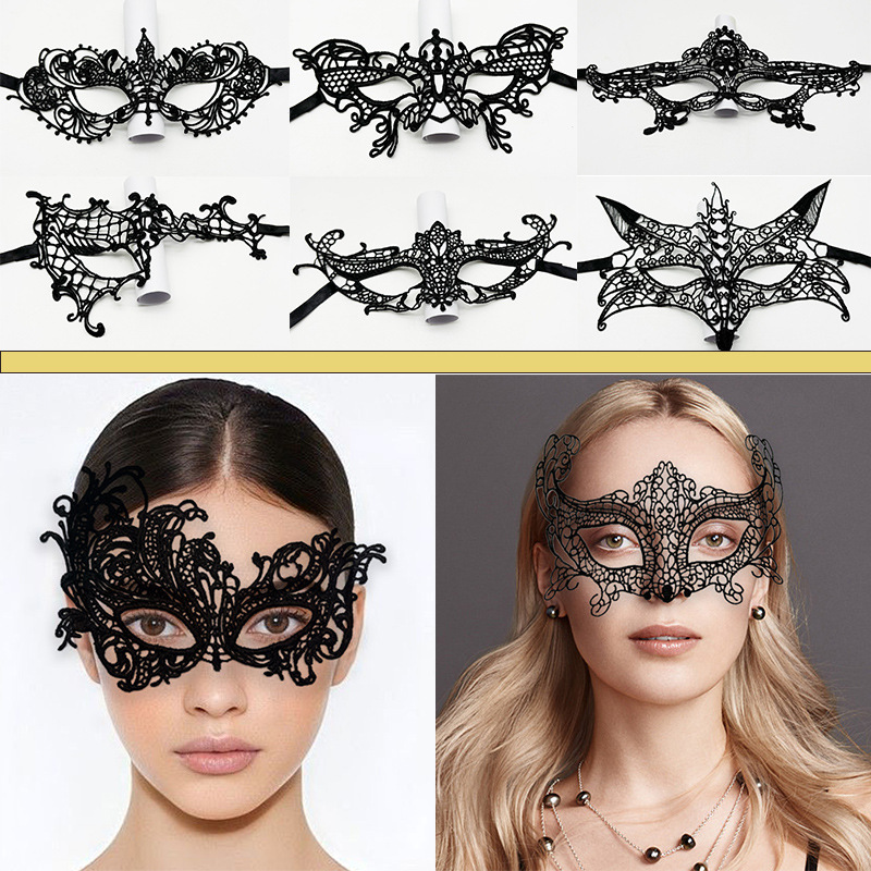 Sexy Women Lace Hollow Masquer - Respirator Half Face incelemesi ve fiyatı