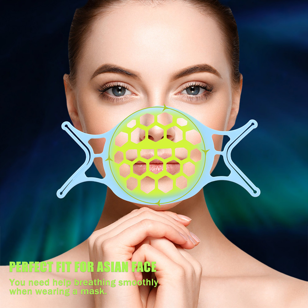 4Pcs Soft Flexible Silicone Ma - Silicone Mask Bracket incelemesi ve fiyatı