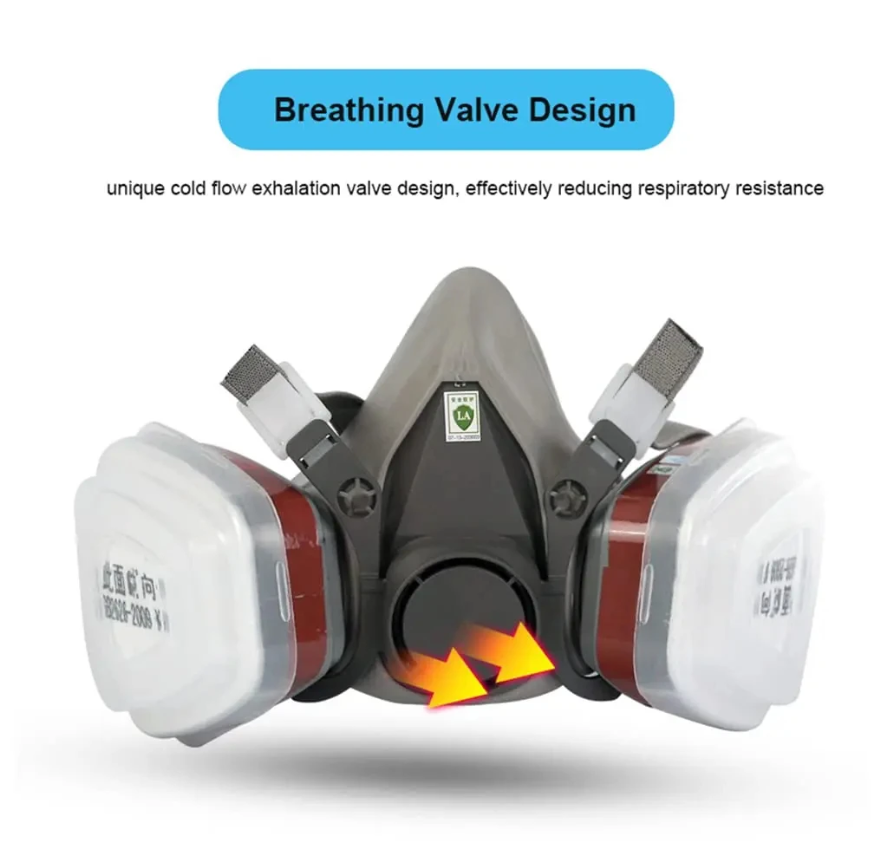 6200 Respirator Dust Gas Mask  - Face Mask Storage Box incelemesi ve fiyatı