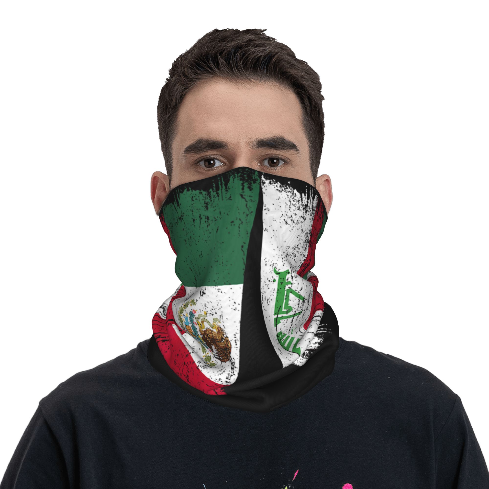 Iraq Flag Merchandise Bandana  - Sports Mask Breathable incelemesi ve fiyatı
