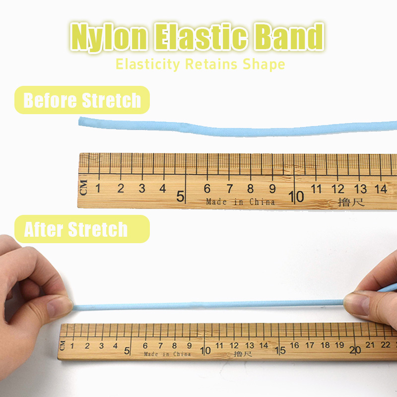 20/30M 3mm 5mm Elastic Cord Ro - Mask Lanyard Adjustable incelemesi ve fiyatı