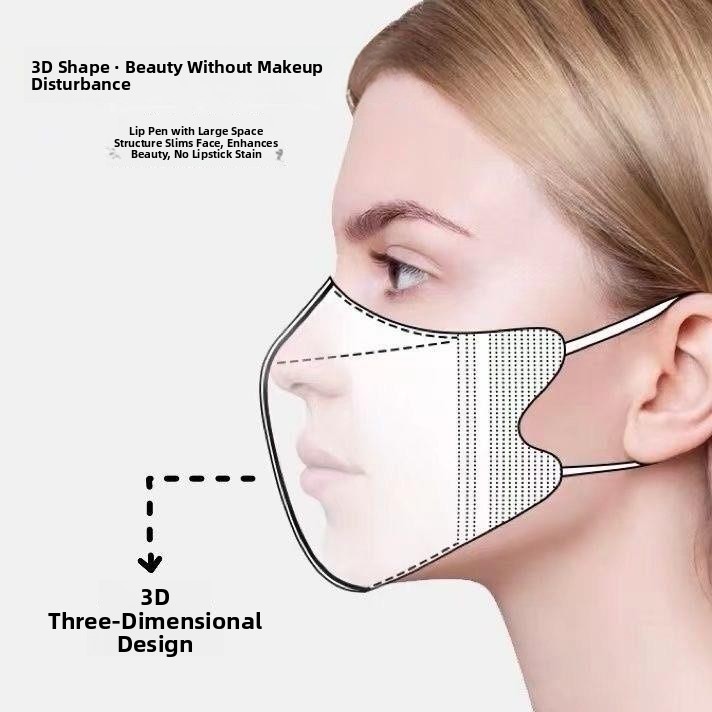 Milk White Breathable Thin Ste - Disposable Surgical Mask incelemesi ve fiyatı