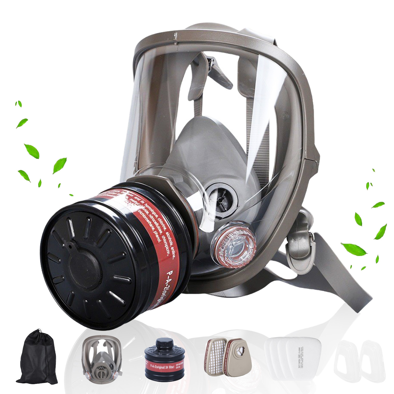 Full Face Gas Masks Survival C - Dust Mask Construction incelemesi ve fiyatı
