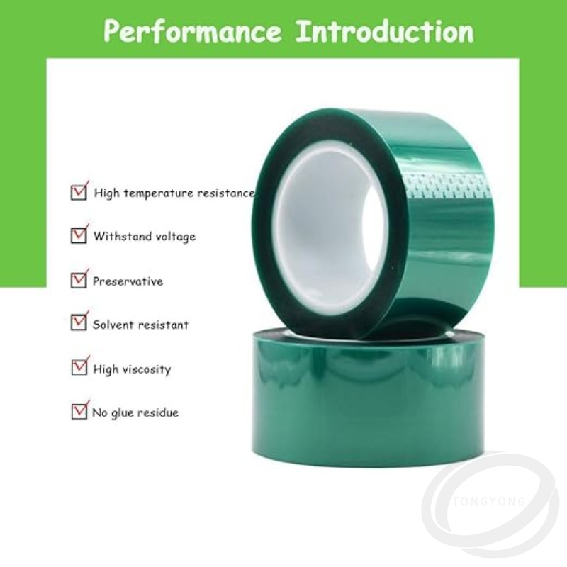 Green Polyester Resin Tape for - Silicone Mask Bracket incelemesi ve fiyatı
