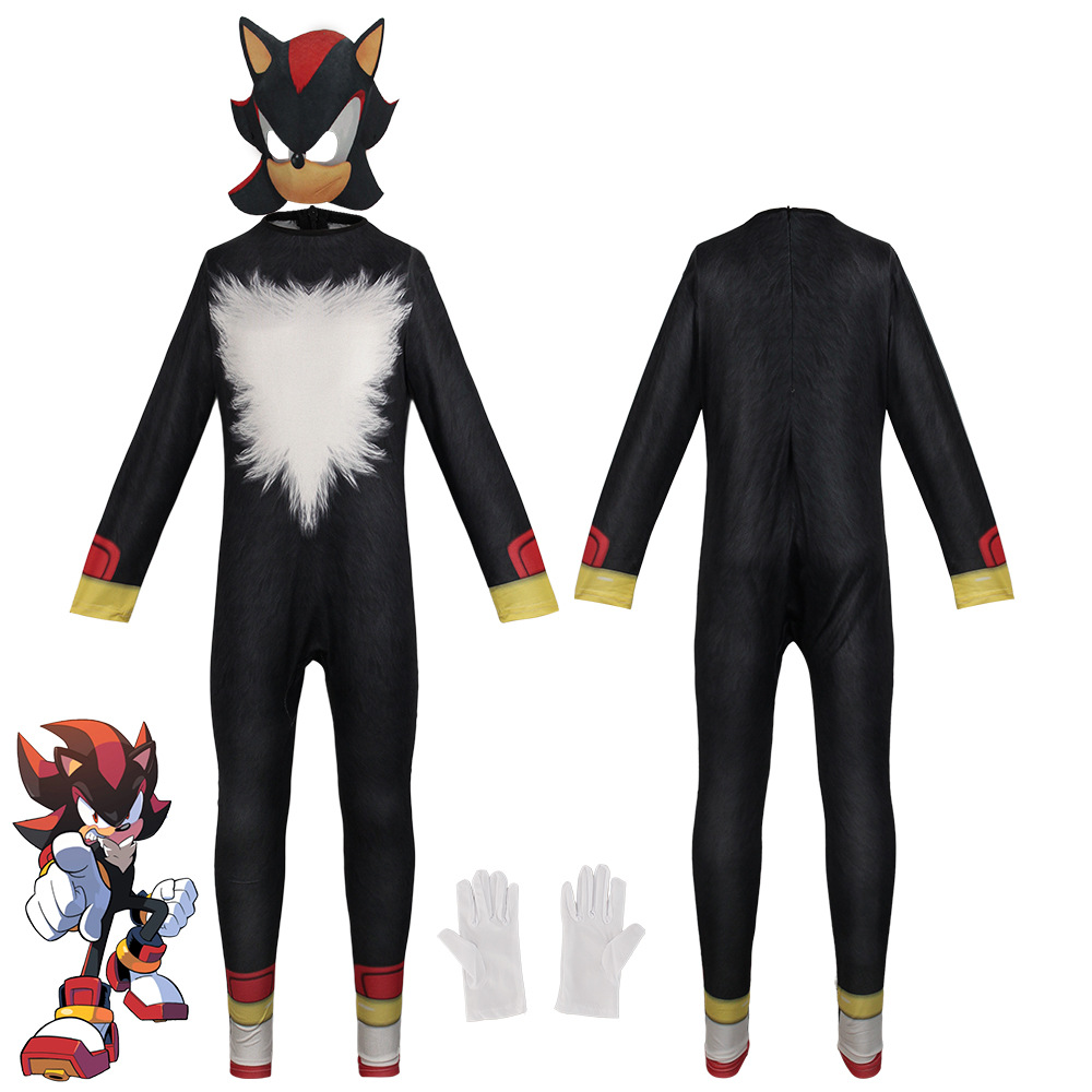 Anime Game Sonic Blue Red Blac - Black Face Mask Pack incelemesi ve fiyatı