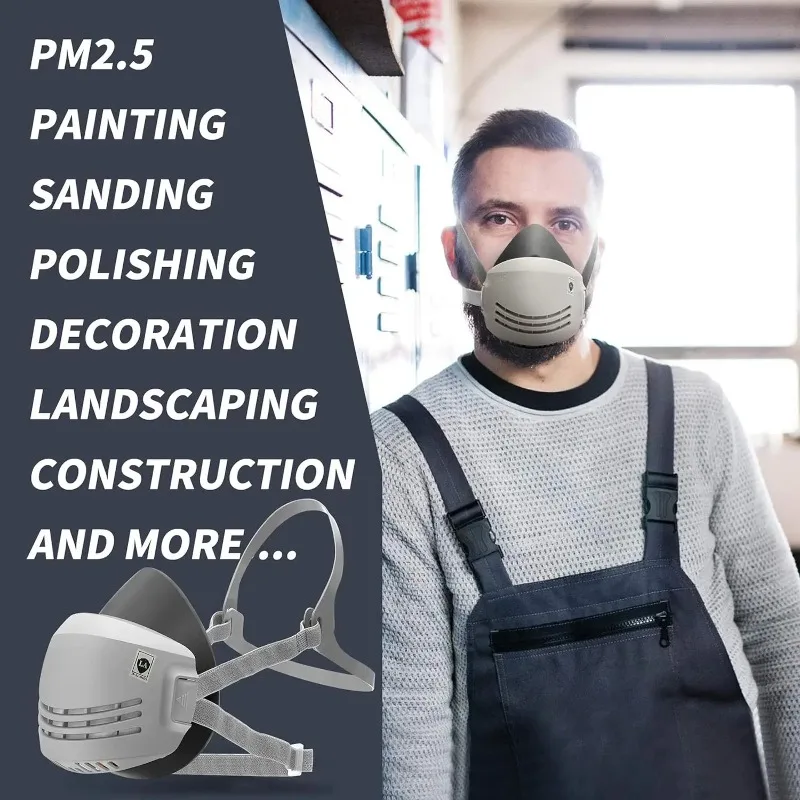 Dust Mask +20pcs Filter Cotton - Dust Mask Construction incelemesi ve fiyatı