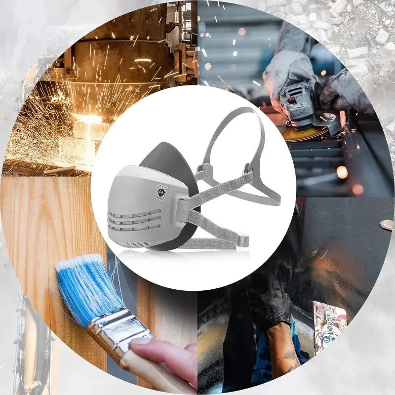Dust Mask +20pcs Filter Cotton - Dust Mask Construction incelemesi ve fiyatı