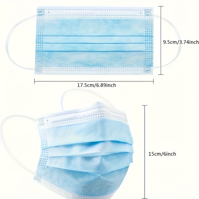 Delivery in 10 Days! 400Pcs Th - Disposable Mask Blue incelemesi ve fiyatı