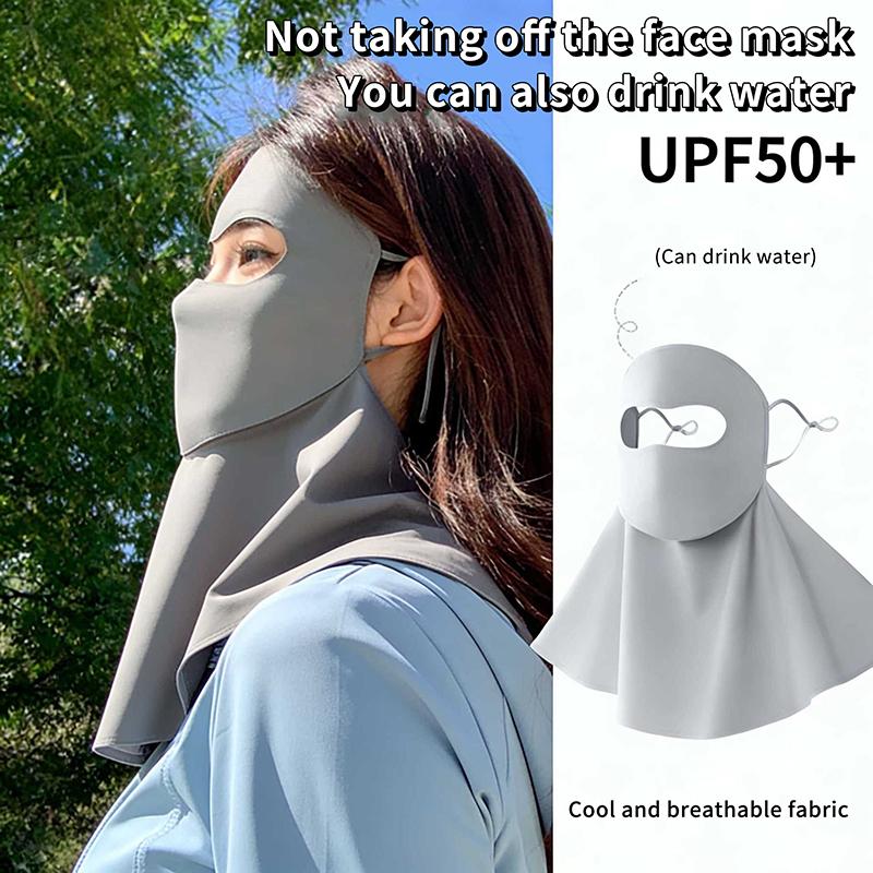 2026 New Fashion Ice Silk Sun  - Sports Mask Breathable incelemesi ve fiyatı