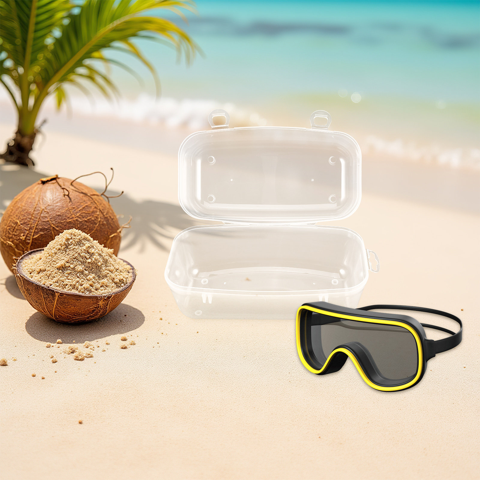 Diving Masks Case Portable Har - Mask Case Hard Shell incelemesi ve fiyatı