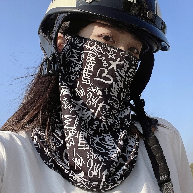 Full Face Cycling Mask Ice Sil - Sports Mask Breathable incelemesi ve fiyatı