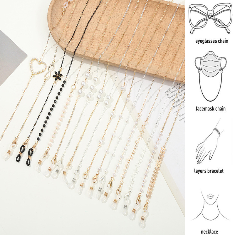 2022 Fashion Glasses Chain for - Mask Chain Holder incelemesi ve fiyatı