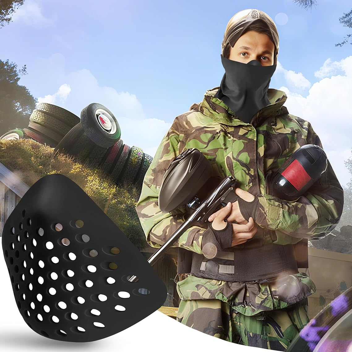 Half Face Bracket Silicone Mas - Silicone Mask Bracket incelemesi ve fiyatı