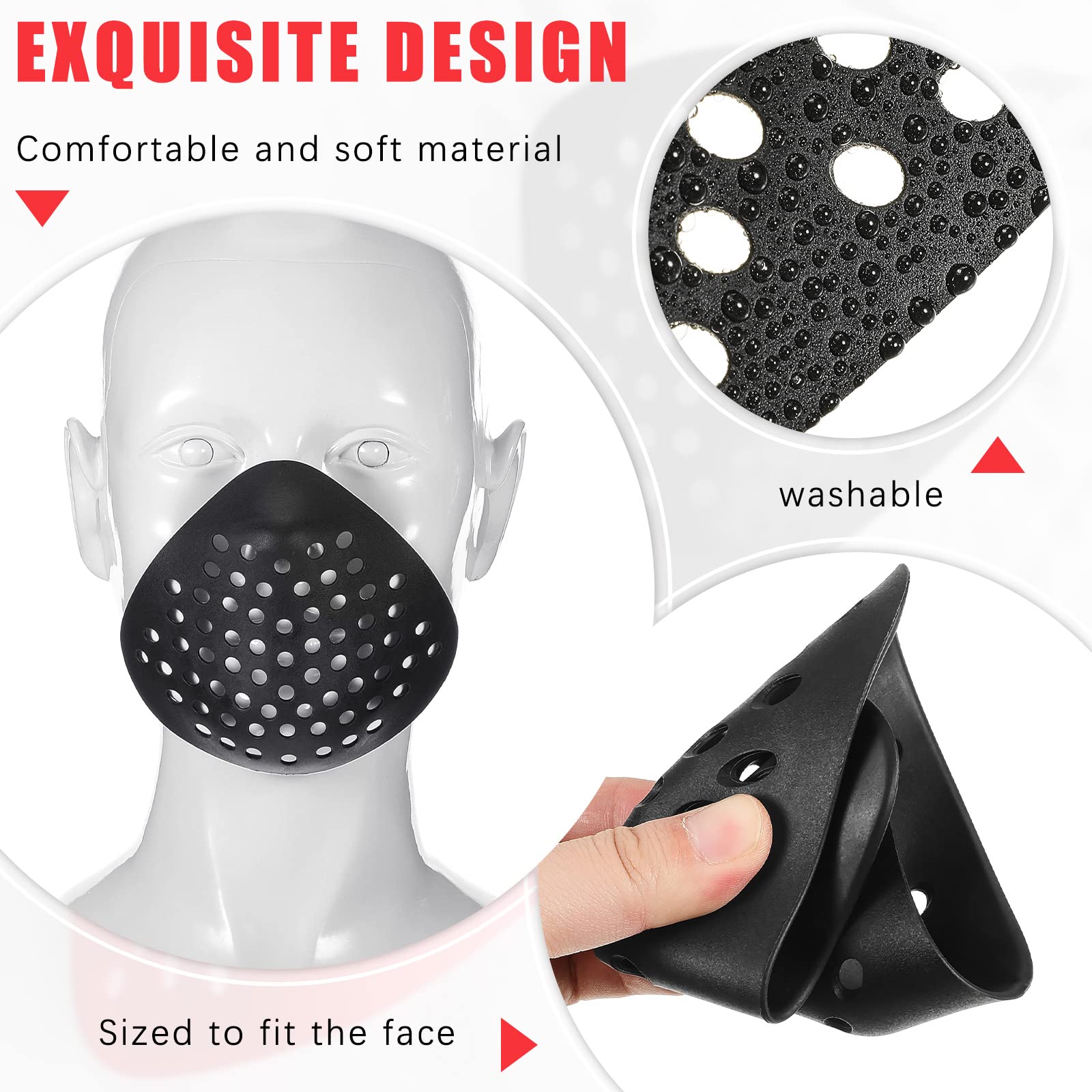 Half Face Bracket Silicone Mas - Silicone Mask Bracket incelemesi ve fiyatı