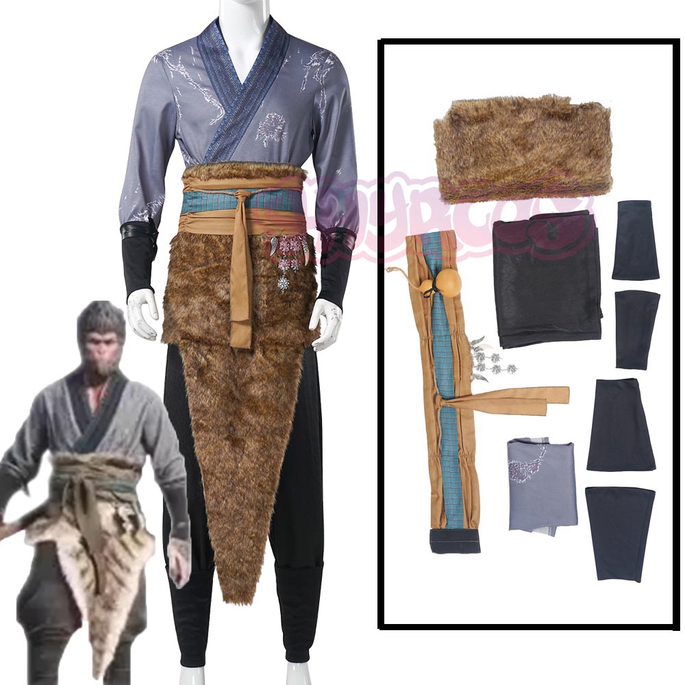 Black Myth Wukong Cosplay Cost - Black Face Mask Pack incelemesi ve fiyatı