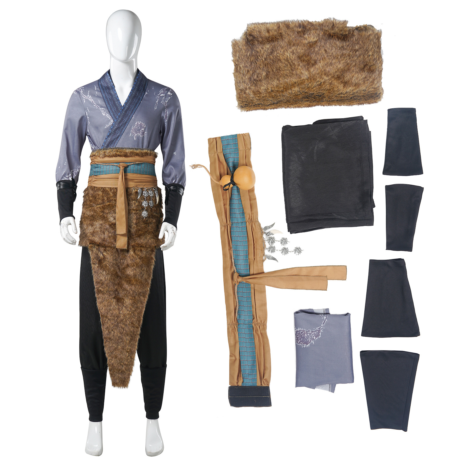 Black Myth Wukong Cosplay Cost - Black Face Mask Pack incelemesi ve fiyatı