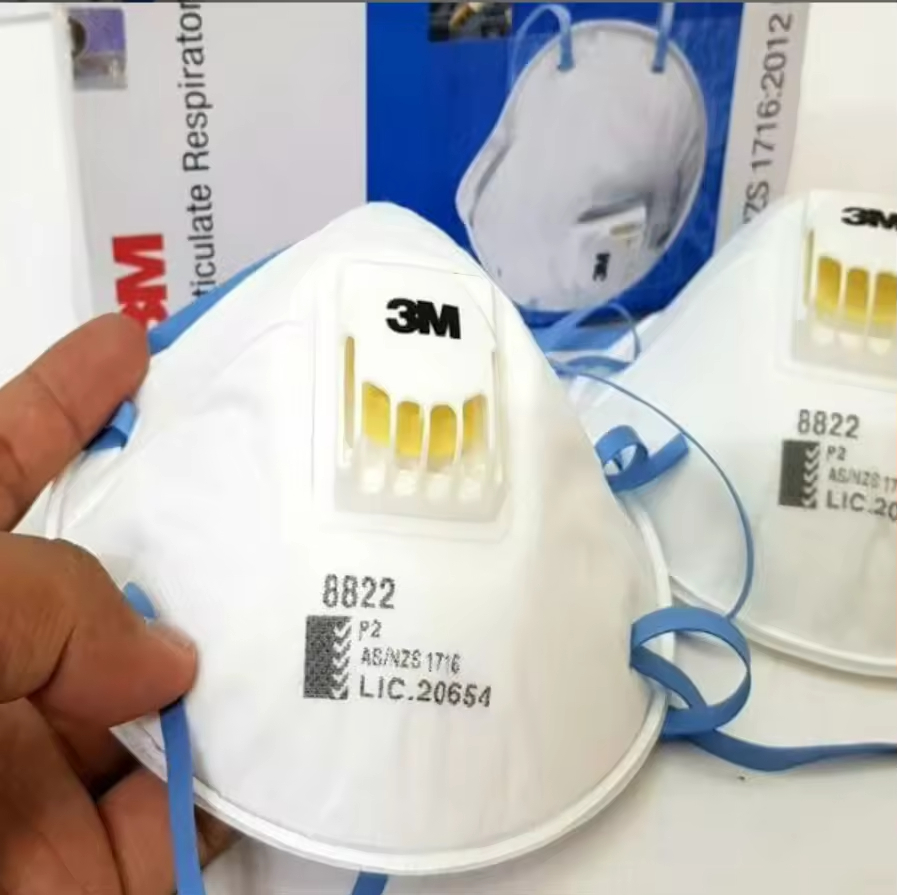3M 8822 Protective Mask Anti P - Dust Mask Construction incelemesi ve fiyatı