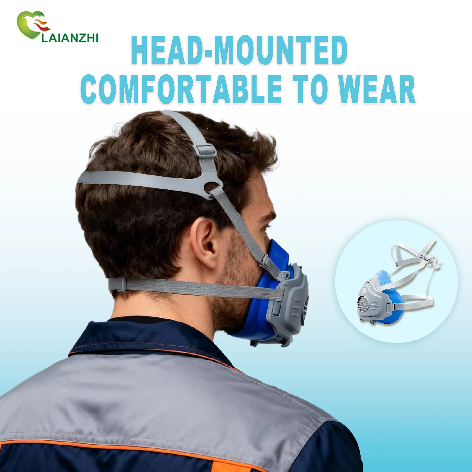 LAIANZHI Dust proof silicone m - Dust Mask Construction incelemesi ve fiyatı