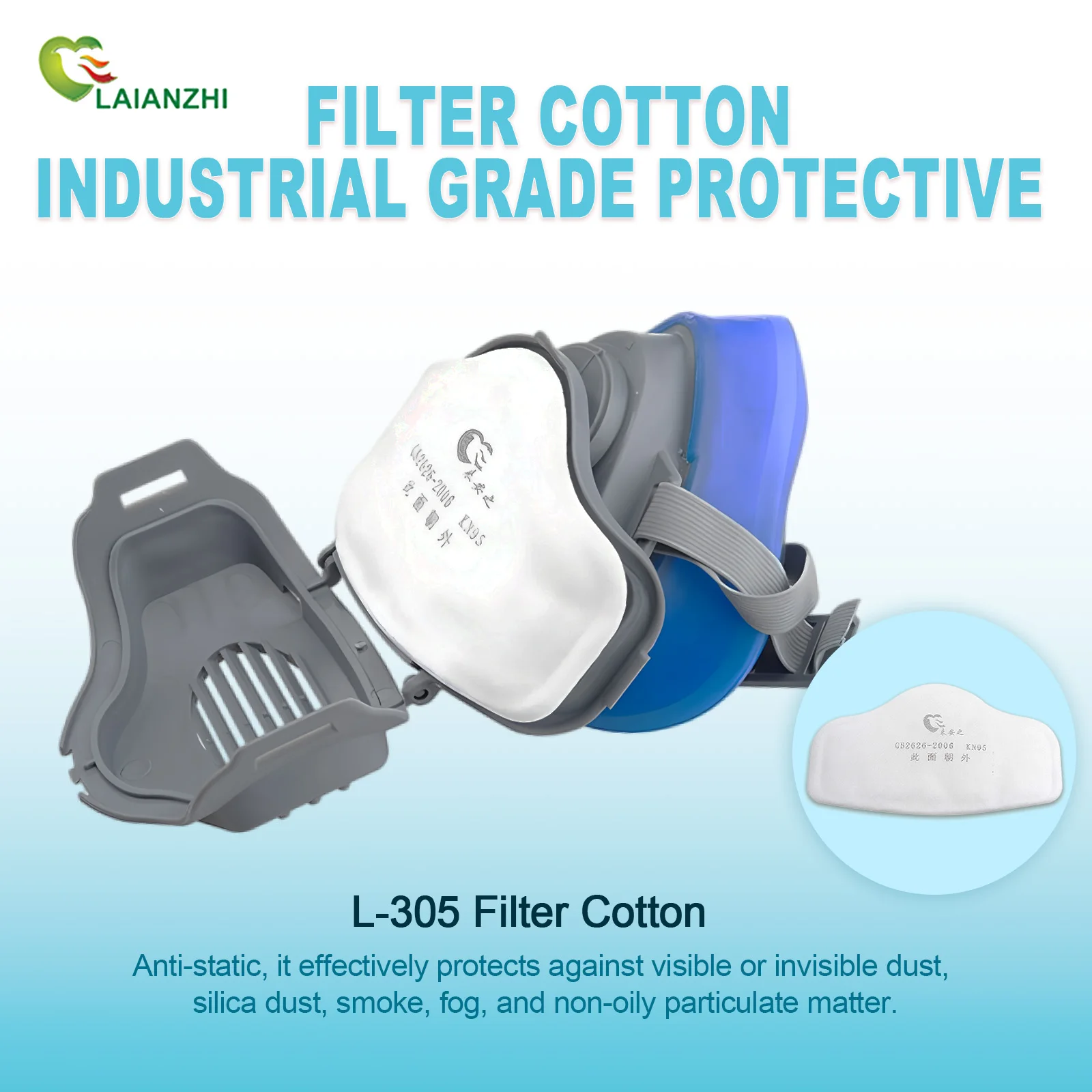 LAIANZHI Dust proof silicone m - Dust Mask Construction incelemesi ve fiyatı