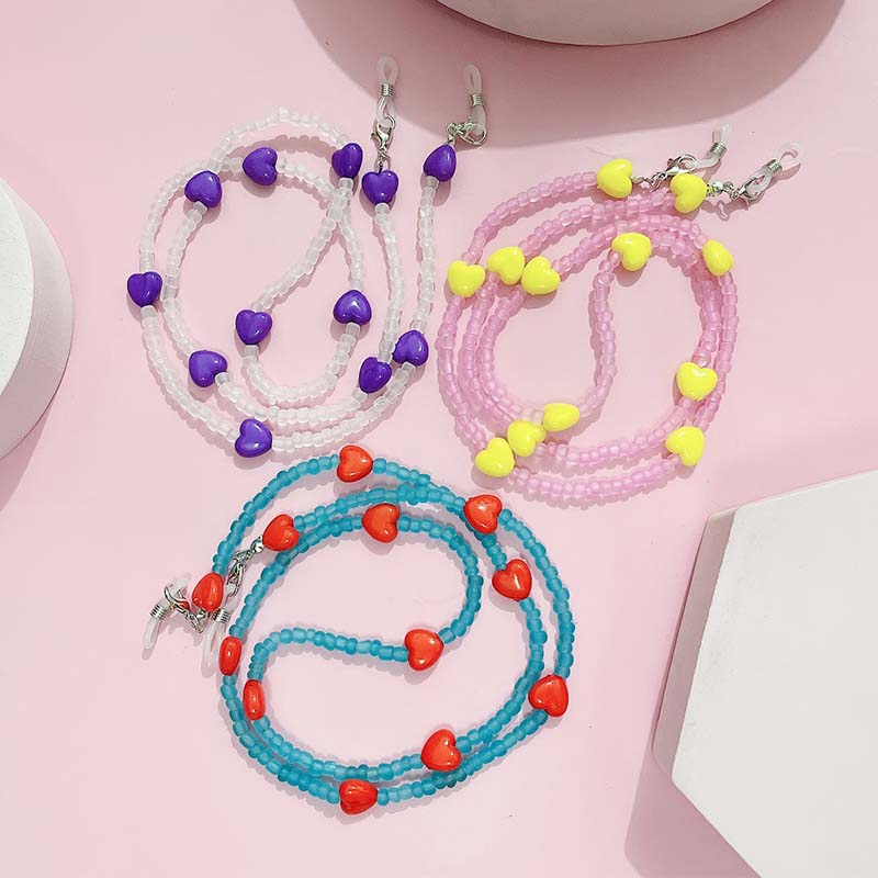 Trendy Peach Heart Anti Slip R - Mask Chain Holder incelemesi ve fiyatı
