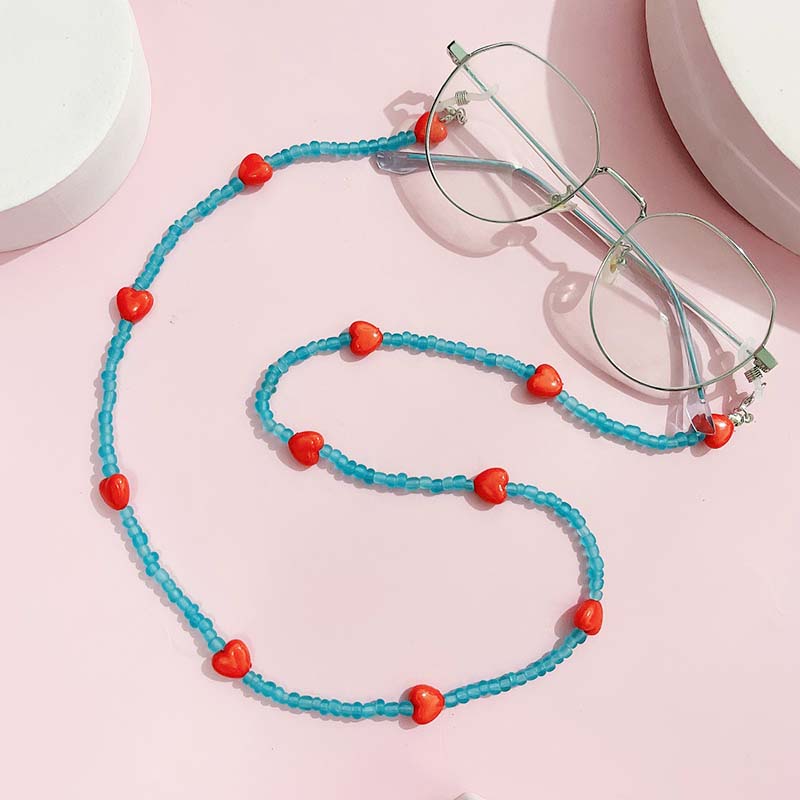 Trendy Peach Heart Anti Slip R - Mask Chain Holder incelemesi ve fiyatı
